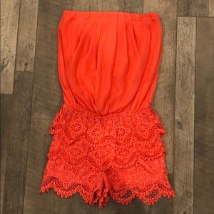 Coral romper